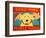 Dogs Make People Human Yellow-Stephen Huneck-Framed Giclee Print