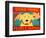 Dogs Make People Human Yellow-Stephen Huneck-Framed Giclee Print