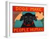 Dogs Make People Human-Stephen Huneck-Framed Giclee Print