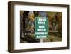 Dogs Must Be Leashed Sign in Front of Park in Ridgeway Colorado-Joseph Sohm-Framed Photographic Print