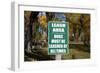 Dogs Must Be Leashed Sign in Front of Park in Ridgeway Colorado-Joseph Sohm-Framed Photographic Print