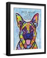 Dogs Never Lie-Dean Russo-Framed Giclee Print