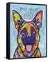 Dogs Never Lie-Dean Russo-Framed Stretched Canvas