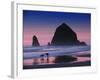 Dogs on Cannon Beach-Jody Miller-Framed Photographic Print