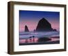 Dogs on Cannon Beach-Jody Miller-Framed Photographic Print