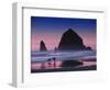 Dogs on Cannon Beach-Jody Miller-Framed Photographic Print