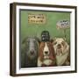 Dogs on Strike-Leah Saulnier-Framed Giclee Print