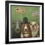 Dogs on Strike-Leah Saulnier-Framed Giclee Print