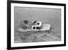 Dogs on Truck in Flood Waters-null-Framed Photographic Print