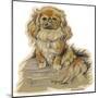 Dogs, Pekingese, Dawson-Lucy Dawson-Mounted Art Print