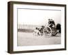 Dogs Pulling Women on a Cart, Antwerp, 1898-James Batkin-Framed Photographic Print