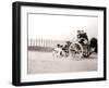 Dogs Pulling Women on a Cart, Antwerp, 1898-James Batkin-Framed Photographic Print