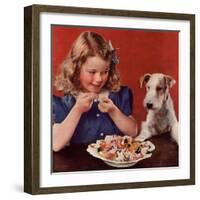 Dogs Sweets, USA, 1950-null-Framed Giclee Print