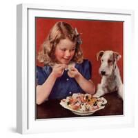 Dogs Sweets, USA, 1950-null-Framed Giclee Print