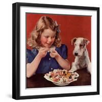 Dogs Sweets, USA, 1950-null-Framed Premium Giclee Print