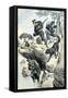 Dogs Used in War by Japanese Russo-Japanese War (Sept 1904)-null-Framed Stretched Canvas