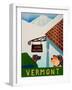Dogs Welcome Vermont Inn-Stephen Huneck-Framed Giclee Print