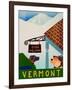 Dogs Welcome Vermont-Stephen Huneck-Framed Giclee Print