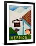 Dogs Welcome Vermont-Stephen Huneck-Framed Giclee Print