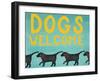 Dogs Welcome-Stephen Huneck-Framed Giclee Print