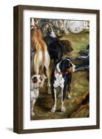 Dogs-Jan Brueghel the Elder-Framed Giclee Print