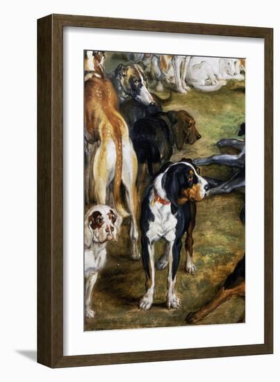 Dogs-Jan Brueghel the Elder-Framed Giclee Print