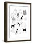 Dogs-Hanna Melin-Framed Giclee Print
