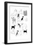 Dogs-Hanna Melin-Framed Giclee Print