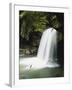 Dogslaughter Falls in Spring, Daniel Boone National Forest, Kentucky, USA-Adam Jones-Framed Photographic Print