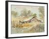 Dogtown Road Barn-LaVere Hutchings-Framed Giclee Print