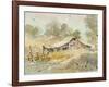 Dogtown Road Barn-LaVere Hutchings-Framed Giclee Print