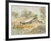 Dogtown Road Barn-LaVere Hutchings-Framed Giclee Print