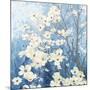 Dogwood Blossoms I Indigo-James Wiens-Mounted Art Print