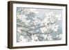 Dogwood Blossoms II Blue Gray Crop-James Wiens-Framed Art Print