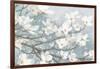 Dogwood Blossoms II Blue Gray Crop-James Wiens-Framed Art Print