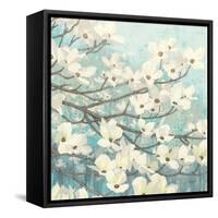 Dogwood Blossoms II-James Wiens-Framed Stretched Canvas