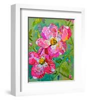 Dogwood Blossoms-null-Framed Art Print