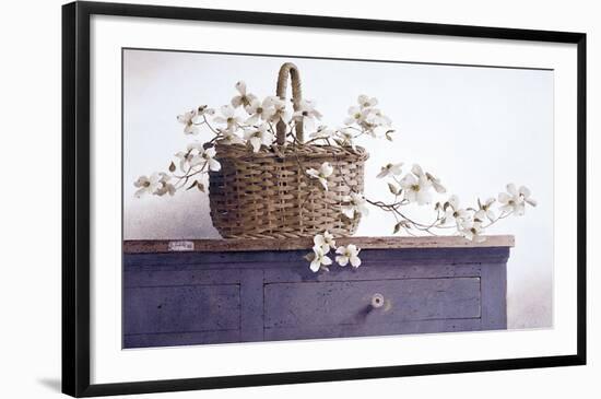 Dogwood Branch-Ray Hendershot-Framed Giclee Print