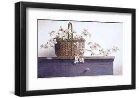 Dogwood Branch-Ray Hendershot-Framed Art Print