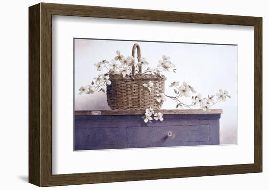 Dogwood Branch-Ray Hendershot-Framed Art Print