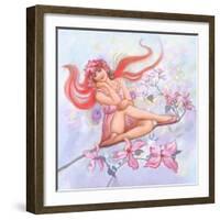 Dogwood Fairy-Judy Mastrangelo-Framed Giclee Print