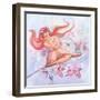 Dogwood Fairy-Judy Mastrangelo-Framed Giclee Print