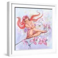 Dogwood Fairy-Judy Mastrangelo-Framed Giclee Print