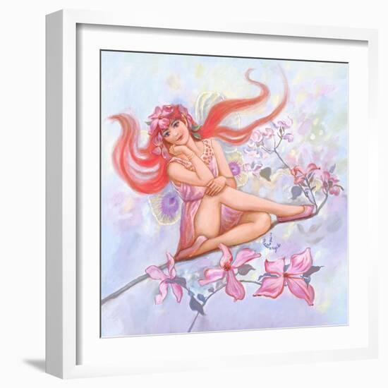 Dogwood Fairy-Judy Mastrangelo-Framed Giclee Print