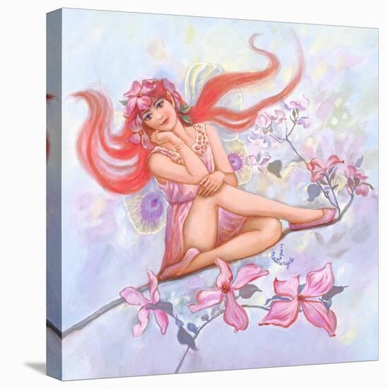 Dogwood Fairy-Judy Mastrangelo-Stretched Canvas