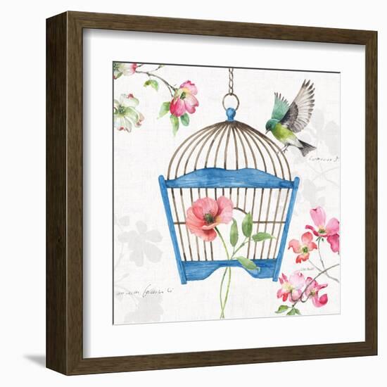 Dogwood Garden VIII-Lisa Audit-Framed Art Print