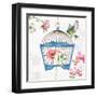 Dogwood Garden VIII-Lisa Audit-Framed Art Print