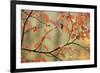 Dogwood in Autumn, with Raindrops-null-Framed Photographic Print