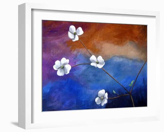 Dogwood-Cindy Thornton-Framed Art Print