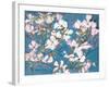 Dogwoods, Pink-Sharon Pitts-Framed Giclee Print